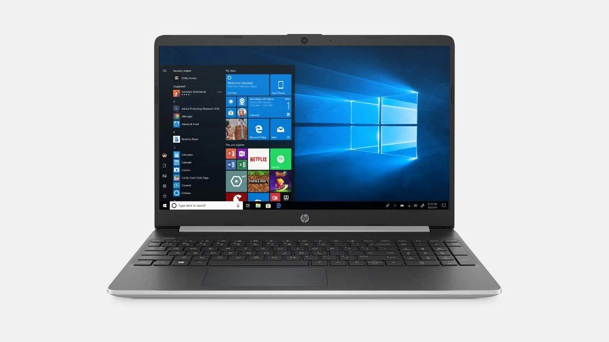 HP 15 15.6" HD Touchscreen Premium live streaming Laptop