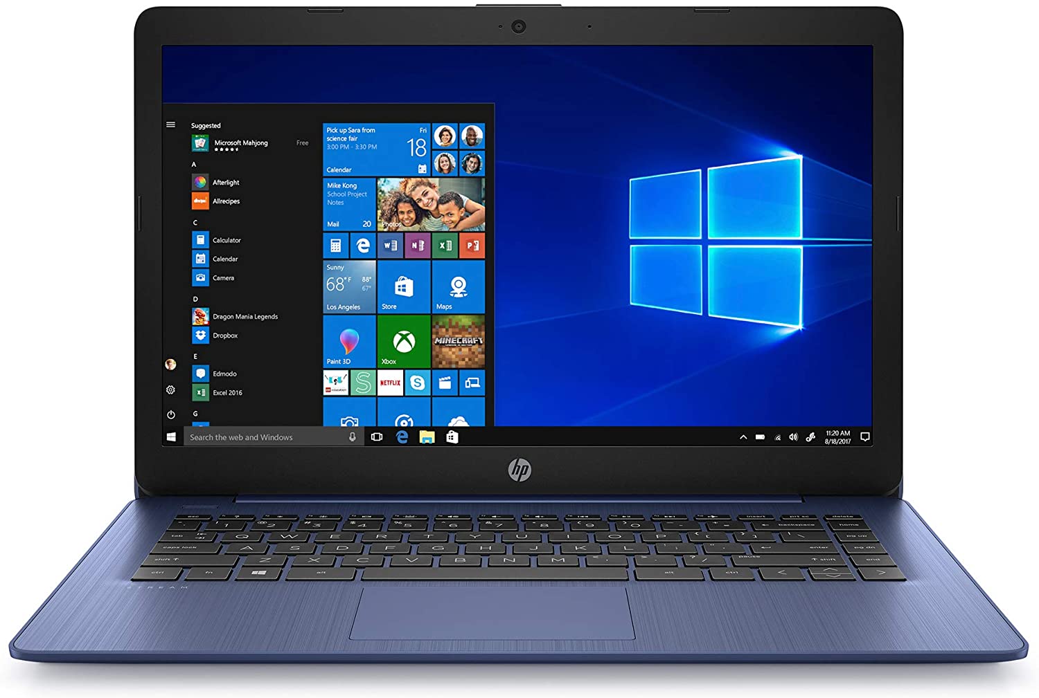 HP Stream 14 inches HD- Best Laptop Under 500 Consumer Reports