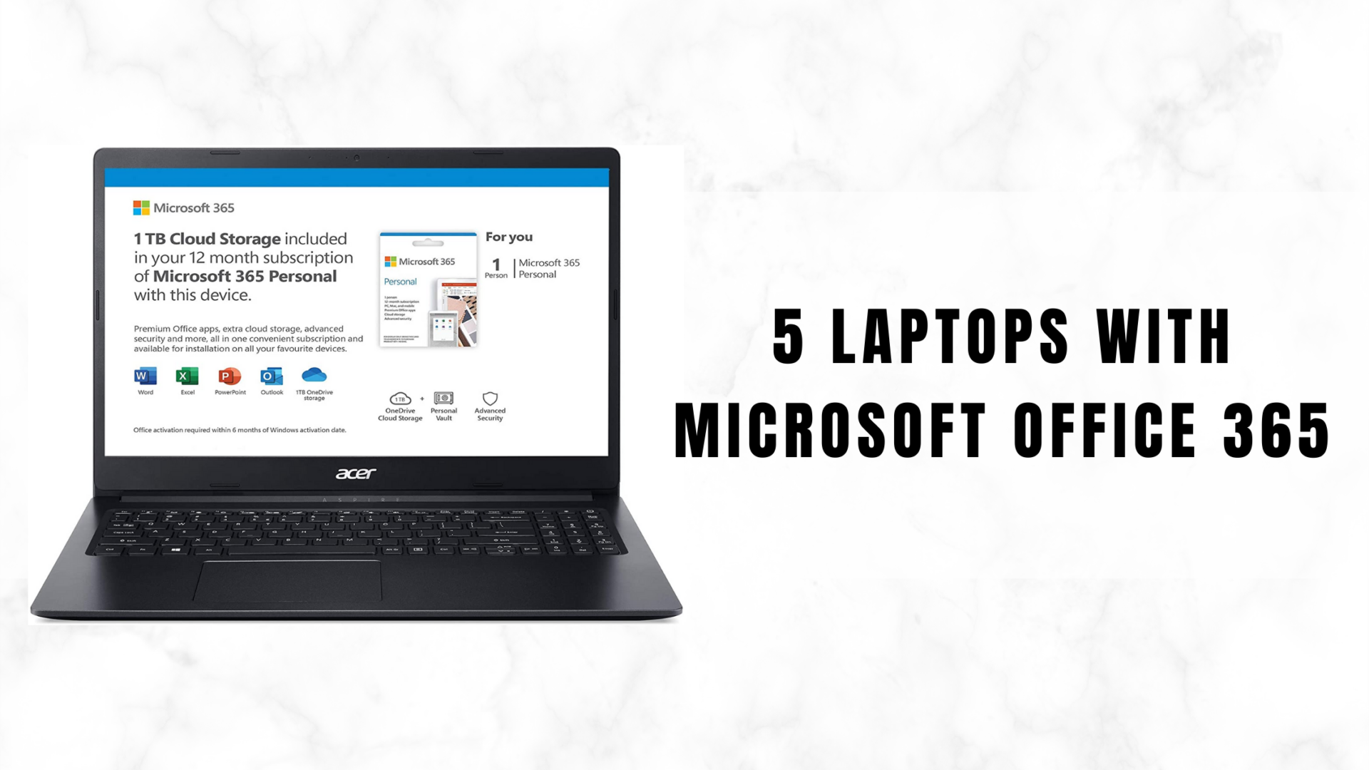 Laptop With Microsoft Office 365 (5 Cheap Laptops With MS Office)