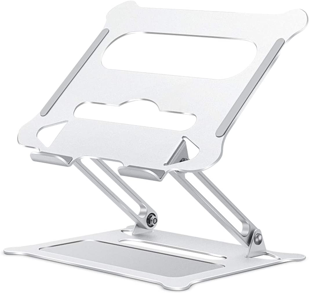 FLAGTOP-Adjustable-Laptop-Stand-for-Desk-Ergonomic-Portable-Aluminum-Laptop-Desk-Stand-Non-Slip-Stable-Foldable-Laptop-Riser-Compatible-with-MacBook-ProAir-and-More-Notebooks